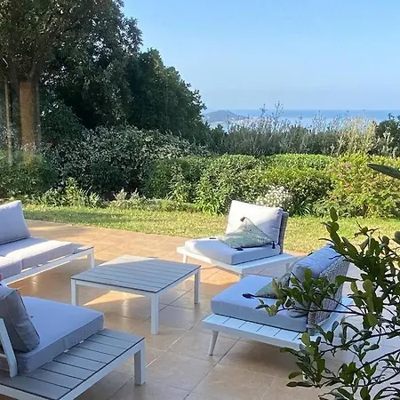 180 M2 Vue Piscine Climatisee Grand Jardin 5000 M2 Cloture Calme Villa Porticcio (Corsica)