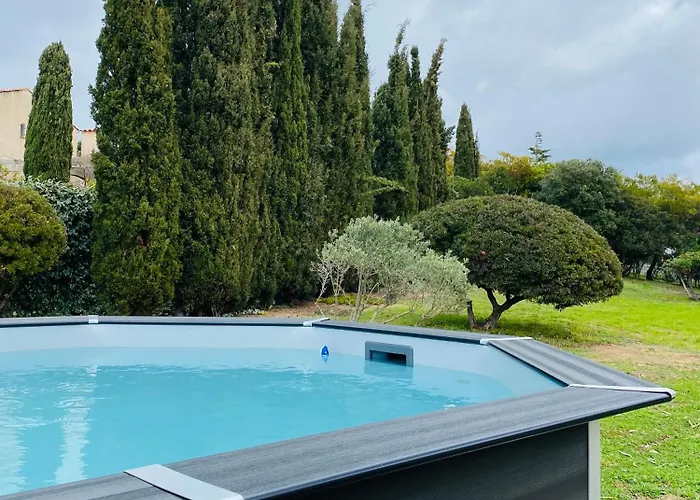 180 M2 Vue Piscine Climatisee Grand Jardin 5000 M2 Cloture Calme Porticcio (Corsica)